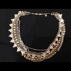 Stella & Dot Sutton necklace mixed metal